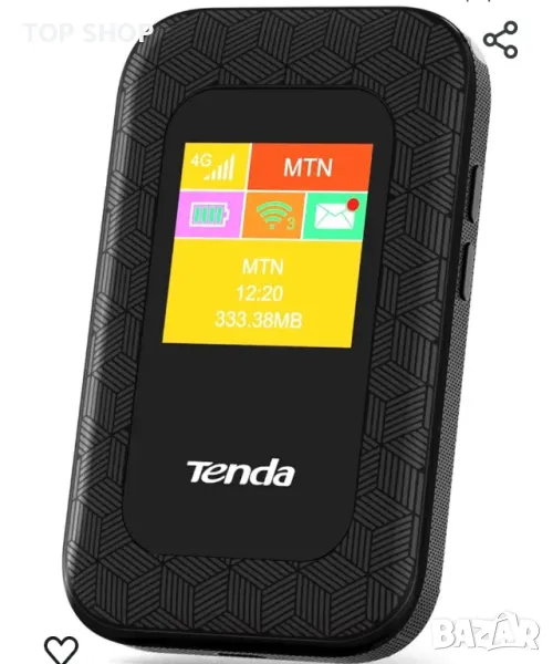 Tenda 4G185 преносим мобилен рутер 2100 mAh батерия 4G LTE Cat4 150Mbp, снимка 1