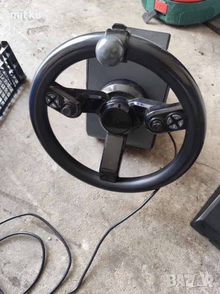 Logitech Saitek G Heavy Equipment волан компект за farming simulator, снимка 1