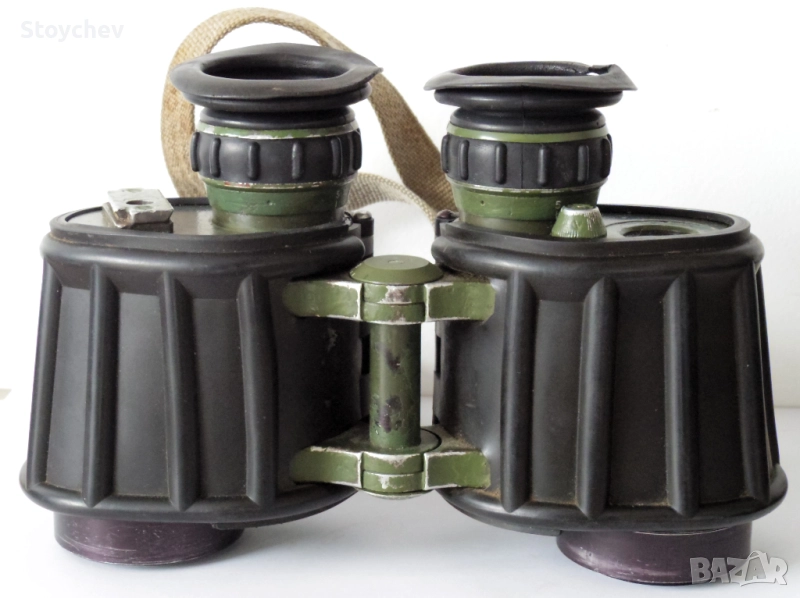 Военен бинокъл Carl Zeiss Jena D.F. 7x40 NVA 1962г., снимка 1