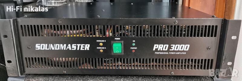 професионално стъпало усилвател  SOUNDMASTER PRO3000, снимка 1