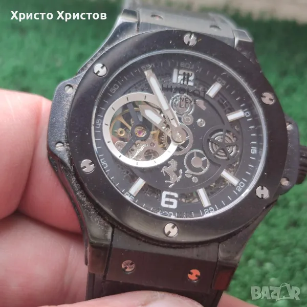 Мъжки луксозен часовник Hublot Ferrari Armillary Tourbillon, снимка 1