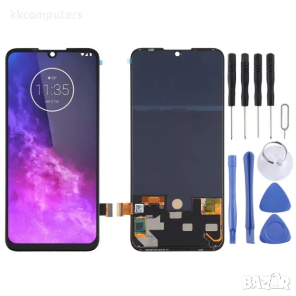 LCD Дисплей и Тъч Скрийн за Motorola One Zoom, снимка 1