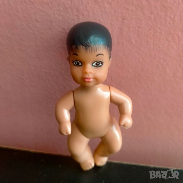 Кукла TOTSY Barbie Baby 1994 7 см, снимка 1