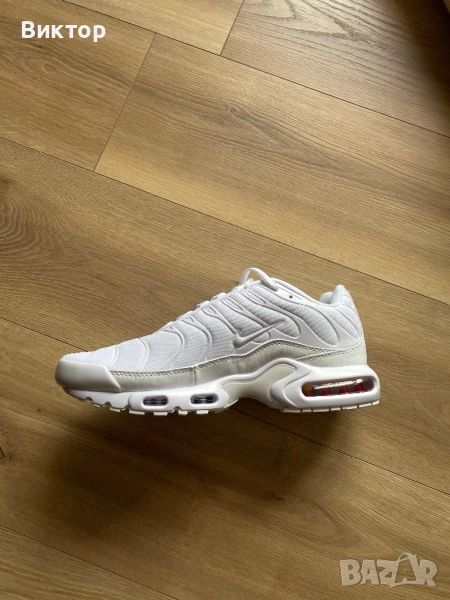 Nike Air Max TN Triple White Оригинални, снимка 1
