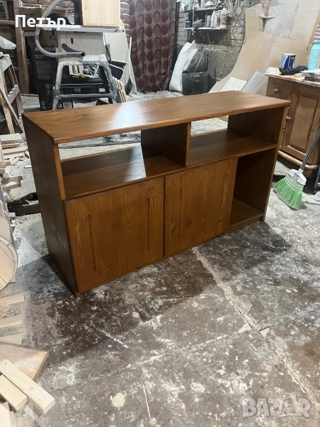 Тв шкаф от масив,чам, снимка 1