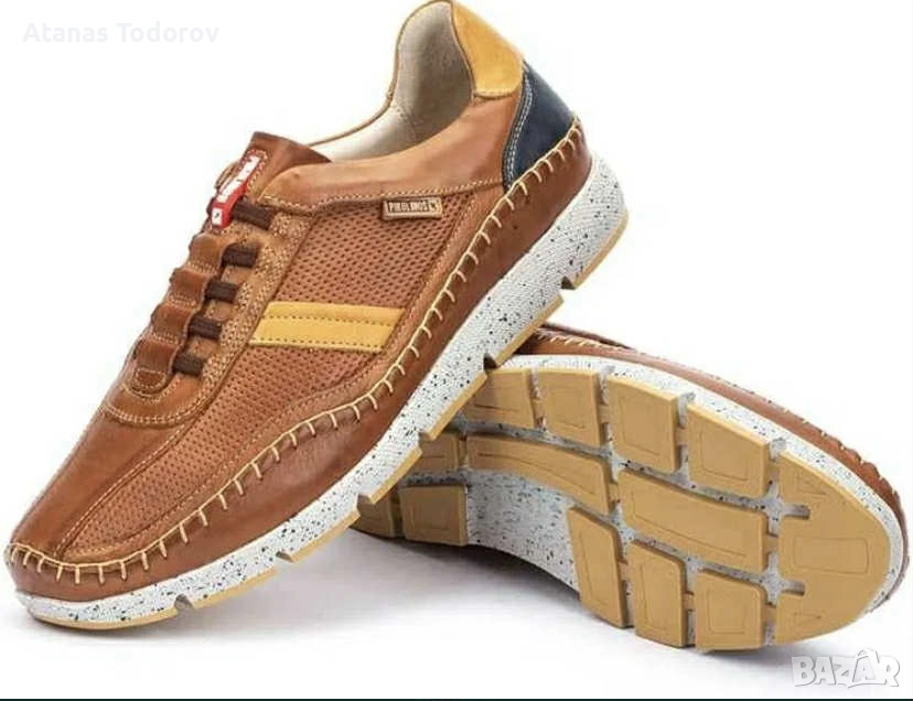 Обувки PIKOLINOS,44 номер,естествена кожа.Тези обувки са висш пилотаж в мъжката мода!, снимка 1