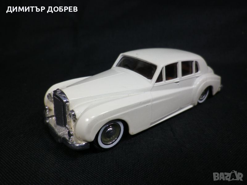 1/43 СТАРА РЕТРО МЕТАЛНА КОЛИЧКА МАЩАБЕН МОДЕЛ BENTLEY-S VEREM FRANCE , снимка 1