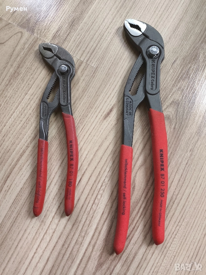 2 бр. клещи Knipex Cobra, снимка 1