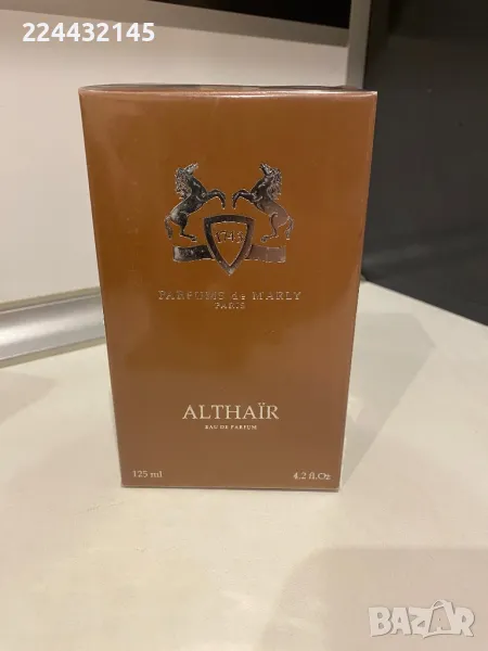 Parfums de Marly Althair 125ml EDP Barcod , снимка 1