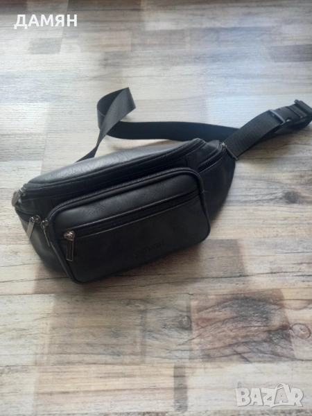 Кожена мъжка чантичка, снимка 1