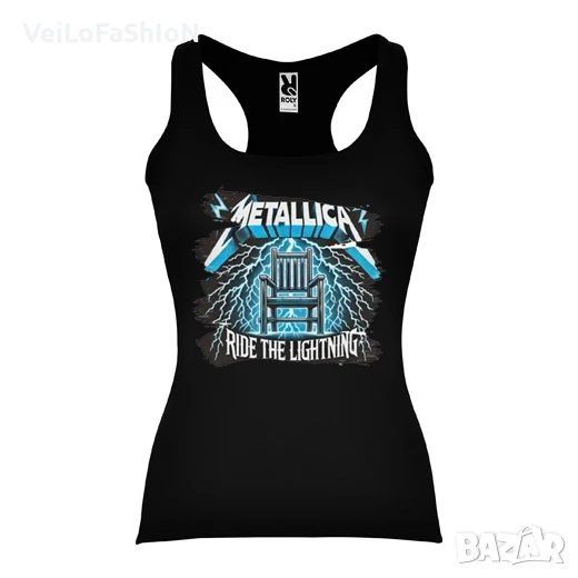 Нов дамски потник на музикалната група Metallica - Ride the Lightning , снимка 1