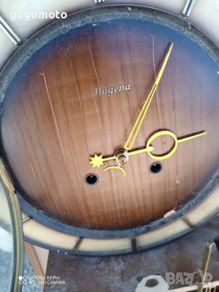 часовник DUGENA, made in GERMANY, стенен часовник DUGENA, оригинален механичен часовник DUGENA, снимка 1