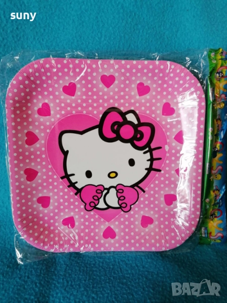 Парти чинийки Кити, снимка 1