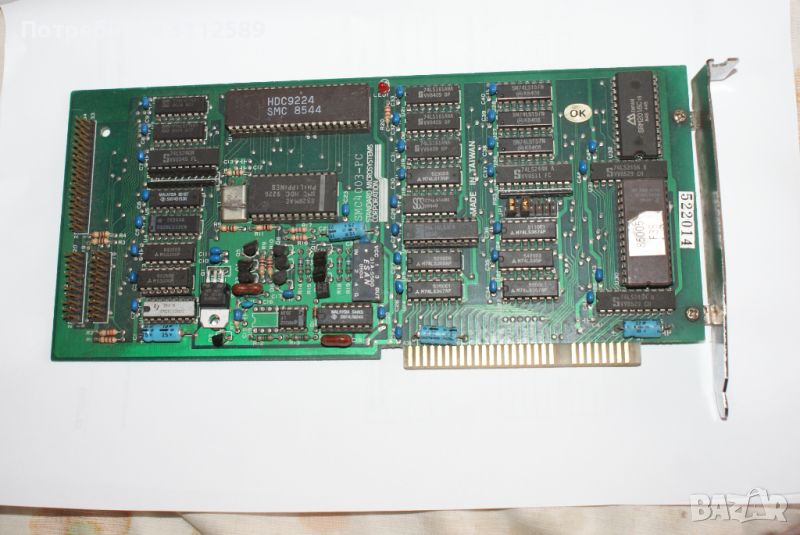 HDD контролер MFM ISA 1985 IBM PC XT , Правец 16 , снимка 1