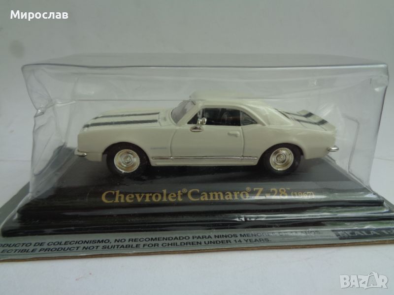 1:43 CHEVROLET CAMARO 1967 ИГРАЧКА КОЛИЧКА МОДЕЛ , снимка 1