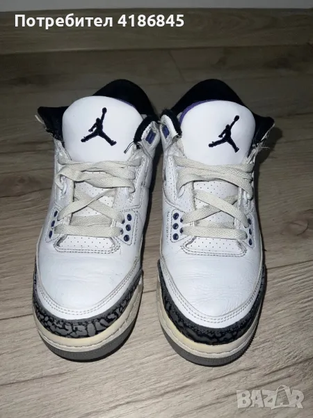 Jordan 3 iris 38,5 оригинални , снимка 1