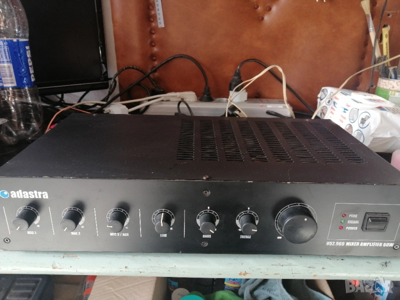Усилвател - миксер 60W Adastra 952.969, снимка 1
