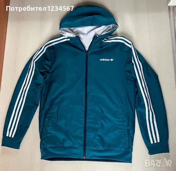Двулицево яке Adidas, снимка 1