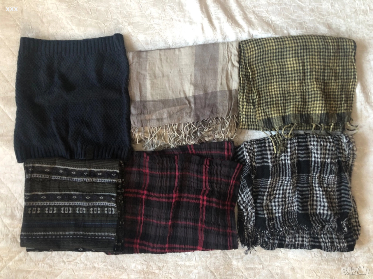 Шалове 6 броя, снимка 1