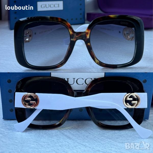 GUCCI 2024 с лого дамски слънчеви очила УВ 400, снимка 1