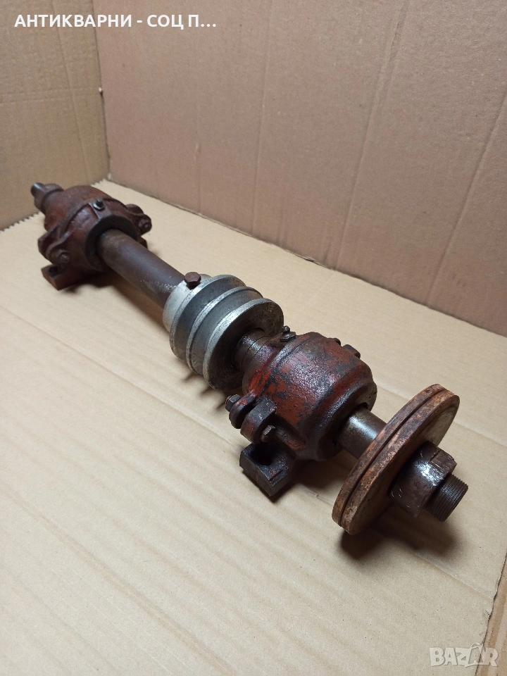 Соц Стар Вал За Циркуляр Машини Техника Тегло 11кг. Номер 582., снимка 1