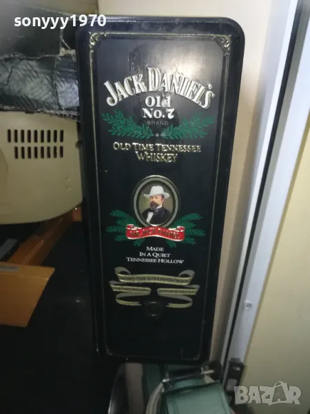 jack daniels-метална кутия от уиски 1712241651, снимка 1