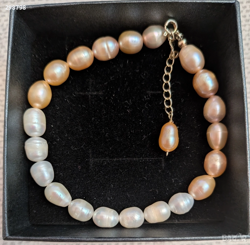 Гривна от естествени перли, снимка 1