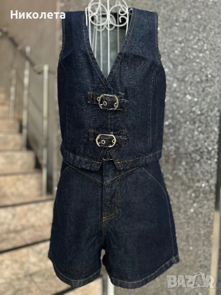 Дънков комплект 2 цвята, снимка 1