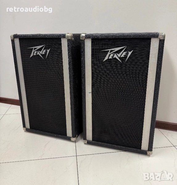 🔊Професионални ретро двулентови тонколони Peavey 112 PT PA - 100-200W - 12 инча бас🔊, снимка 1