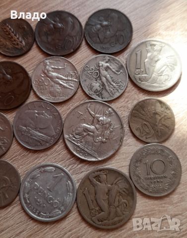 Лот стари италиански, чешки, австрийски монети , снимка 3 - Нумизматика и бонистика - 46403723