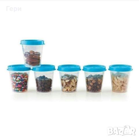 Tupperware чашки 60 мл. Джуджета, снимка 3 - Чаши - 46131012