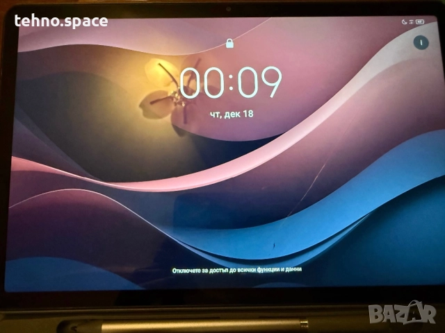 Lenovo Tab M11 + калъф и писалка и оставаща гаранция