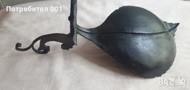 Хранилка/ поилка за птици, ковано желязо, снимка 4 - Антикварни и старинни предмети - 52974910