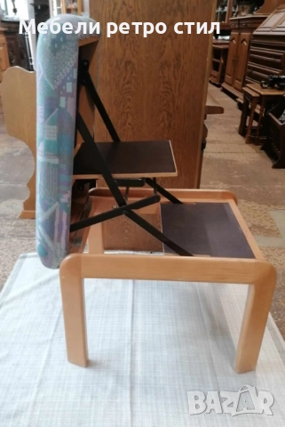 Дървена табуретка - стълба е многофункционална мебел която съчетава стол и стълба в едно. , снимка 4 - Столове - 51910820