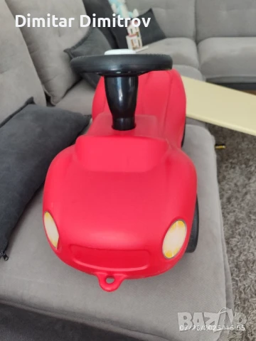 2 Детски коли за бутане с крачета + проходилка, снимка 2 - Детски велосипеди, триколки и коли - 51311387