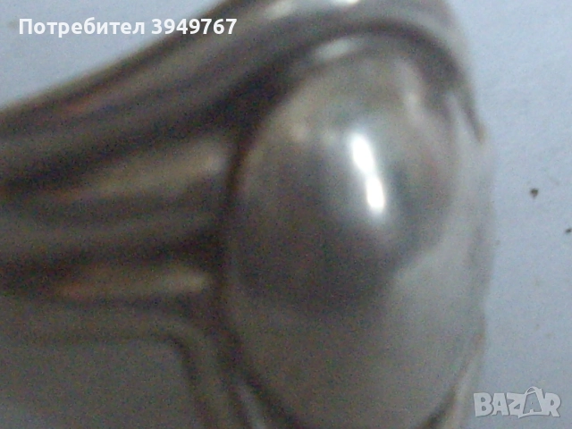 Много интересен ,стар сребърен пръстен., снимка 4 - Пръстени - 51794630