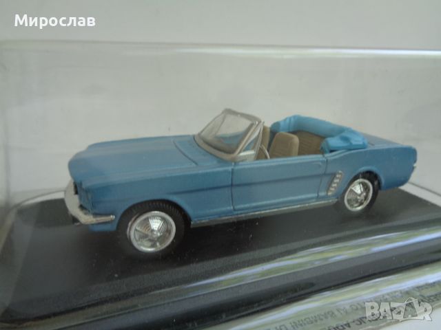 1:43 FORD MUSTANG 1964 ИГРАЧКА КОЛИЧКА МОДЕЛ , снимка 5 - Колекции - 46006848