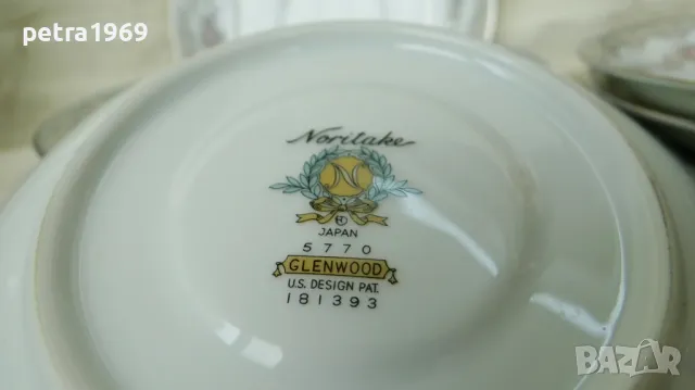 Голям сервиз за топли напитки от серията GLENWOOD на Noritake, снимка 12 - Сервизи - 49589613