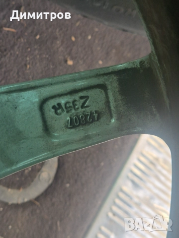 4 а;уминиеви джанти 17", 5X112 за VW, Mercedes с гуми MICHELIN 235/65R17, снимка 8 - Гуми и джанти - 52954288