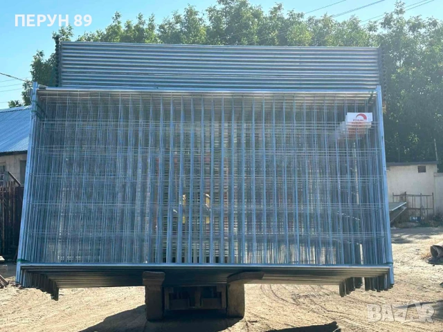 Ограда мобилна прозирна /решетъчна/ под наем - продажба
