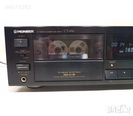 касетен дек pioneer CT-656, снимка 4 - Декове - 53623356