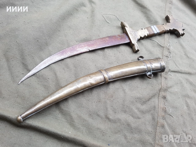 Кама ханджар шибрия, снимка 2 - Антикварни и старинни предмети - 52829375