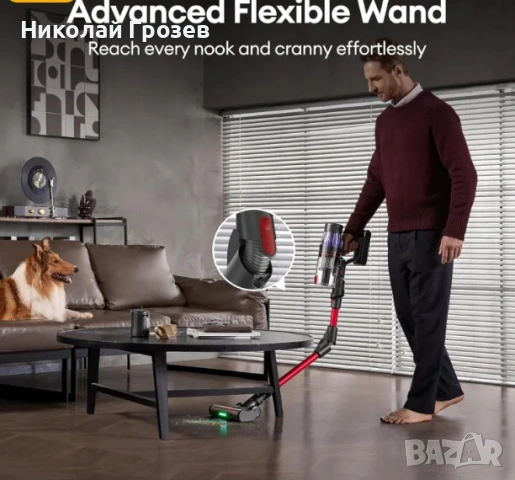 Вертикална прахосмукачка Ultenic U16 Flex, снимка 7 - Прахосмукачки - 54196440