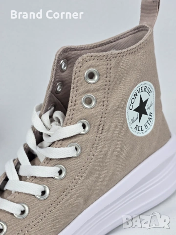НОВИ Converse Chuck Taylor All Star Move High – Оригинални, Цвят Таупе, снимка 5 - Маратонки - 54291722