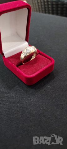 Златен пръстен 2.26гр.14кар., снимка 2 - Пръстени - 46440401