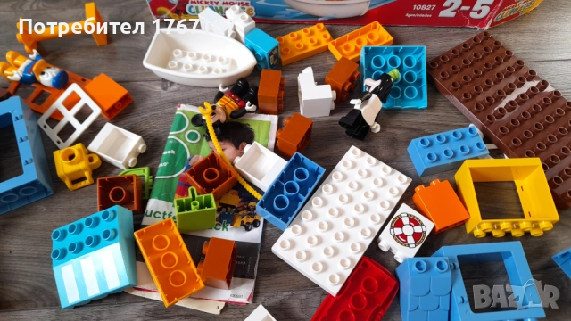 Лего Дупло Мики Маус Lego Duplo конструктор 48 части като НОВ, снимка 4 - Конструктори - 52964403