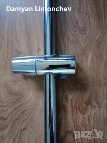 Шлаух за ръчен душ 170 см с подвижен държач, снимка 2 - Други стоки за дома - 52939083