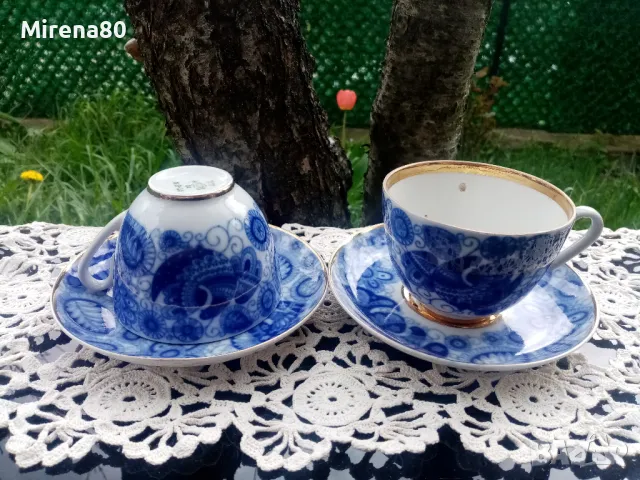 ЛФЗ - Жар птица - сетове за чай !, снимка 2 - Чаши - 49774700