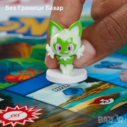 Нова Монополи Pokémon настолна игра английска версия за деца възрастни, снимка 10 - Настолни игри - 53841567