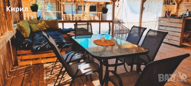 Стационарнa караванa с голям навес на Градина, снимка 10 - Каравани под наем - 53219305